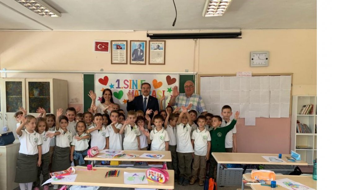 İl Millî Eğitim Müdürümüz Sayın Dr. Önder Arpacı, Yüksel Yeşil İlkokulunda 1.Sınıf  Öğrencilerini Ziyaret etti.