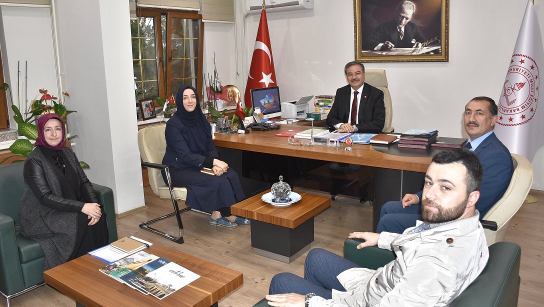 Edirne İl Müftülüğü Yöneticileri, İl Millî Eğitim Müdürümüz Sayın Dr. Önder Arpacı'yı Makamında Ziyaret Etti.