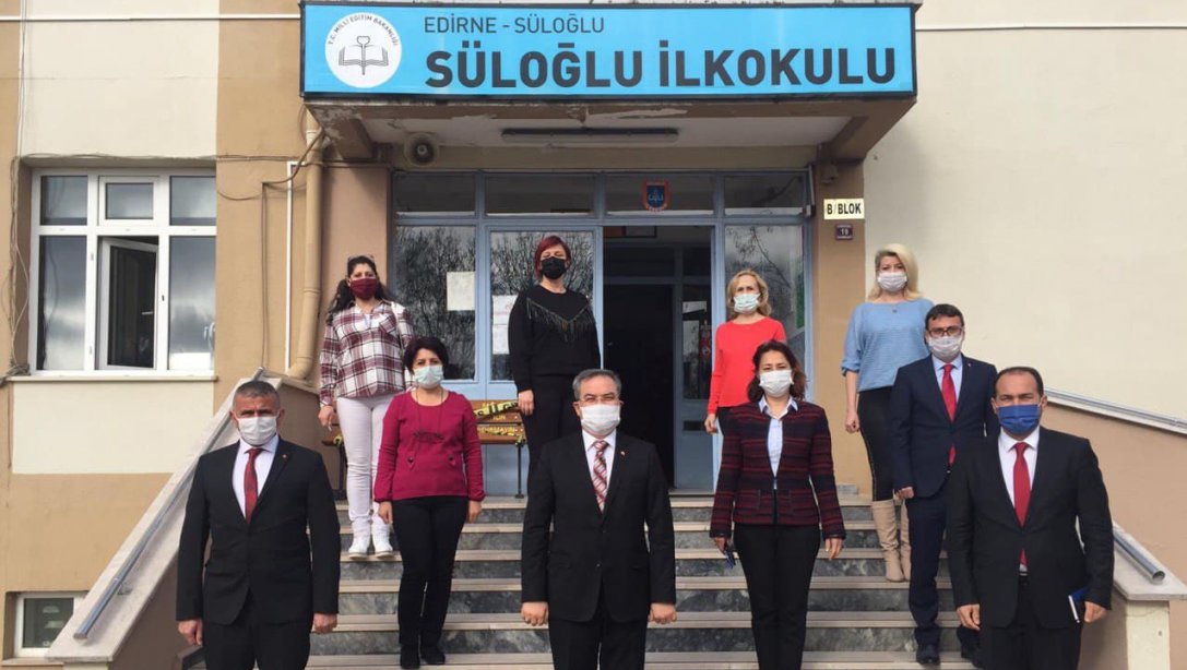  İl Millî Eğitim Müdürümüz Sayın Dr. Önder Arpacı'nın Süloğlu İlkokulu Ziyareti
