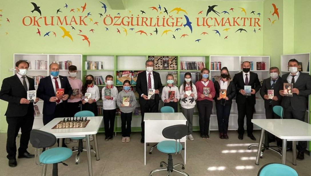 Meriç Subaşı Şehit Mehmet Aydın Ortaokulu, Okul Kütüphanesine Kavuştu.