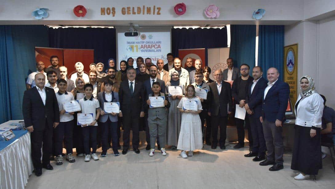 Arapça Şiir Okuma ve Arapça Çocuk Şarkıları Yarışmaları Edirne İl Finali Gerçekleştirildi.