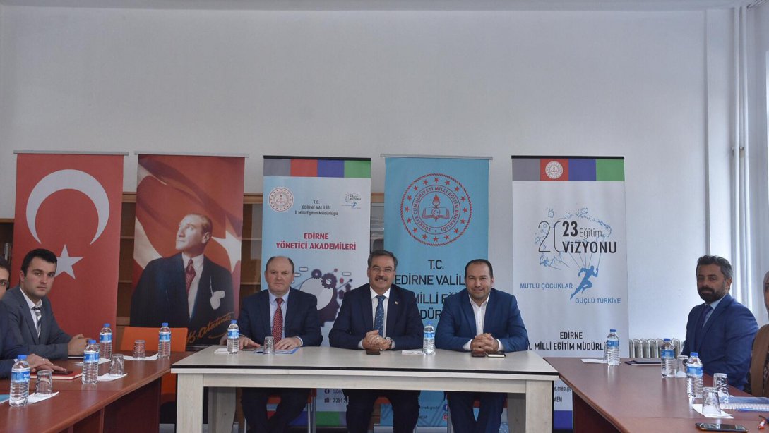 İl Millî Eğitim Müdürümüz Sayın Dr. Önder Arpacı'nın Başkanlığında İlimiz Merkez İmam Hatip Okulları Yönetici Gelişim Programı (YÖGEP) Kasım Ayı Toplantısı Gerçekleştirildi.