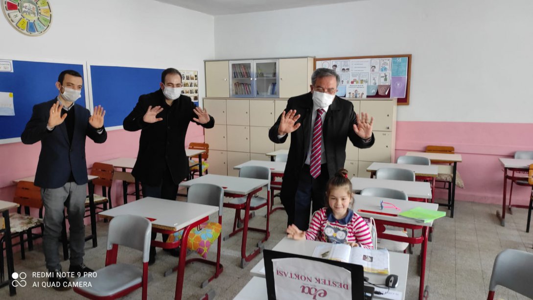 İl Millî Eğitim Müdürümüz Sayın Dr. Önder Arpacı, Uzunköprü Kırcasalih Atatürk İlkokulu/Ortaokulunu ziyaret etti.