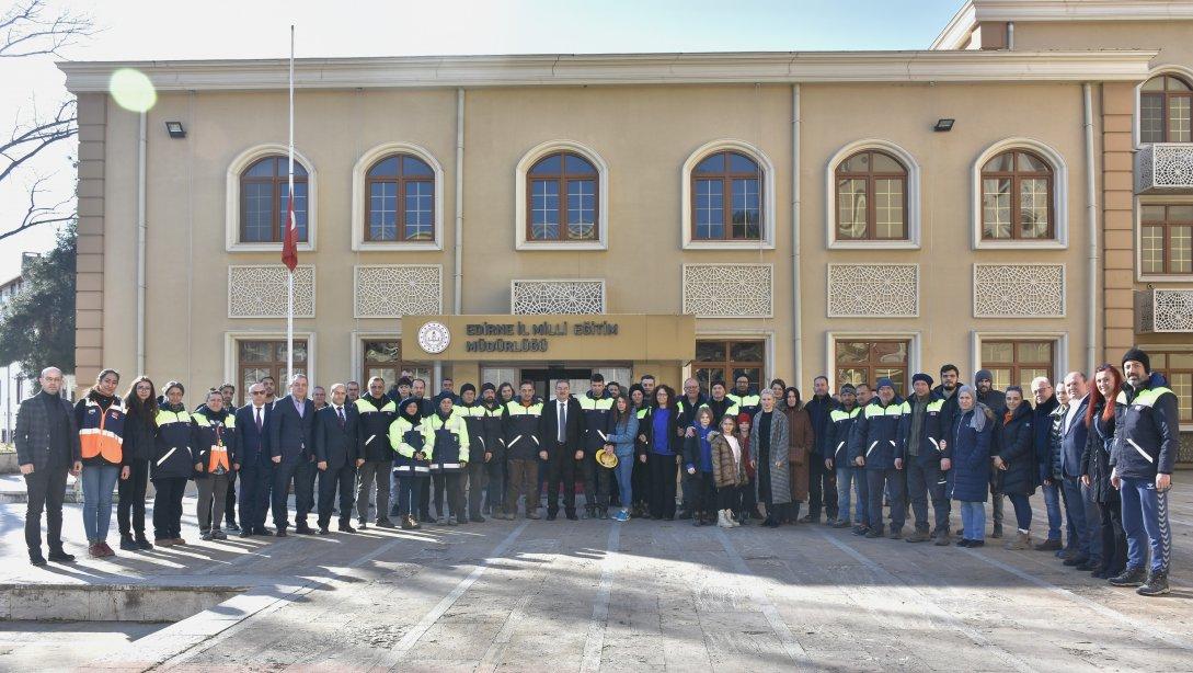 Edirne MEB-AKUB Ekibimiz Görevini Tamamlayarak Şehrimize Döndü.
