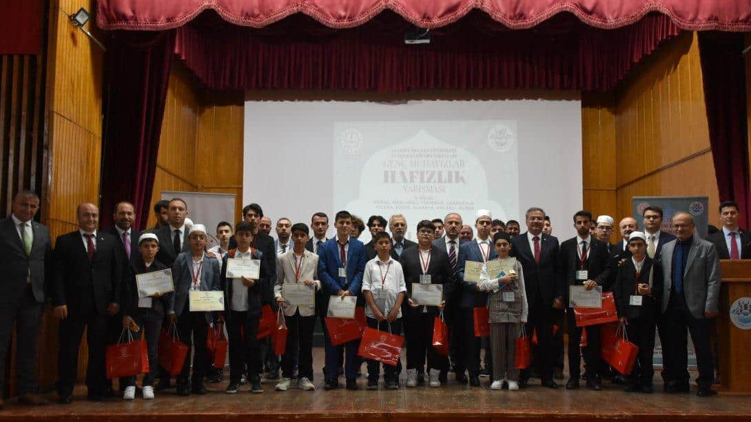 Genç Muhafızlar Hafızlık Yarışması Marmara Bölge Finali Edirne'de Gerçekleştirildi.