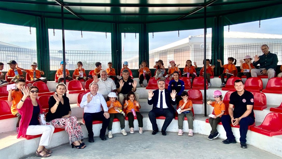 İl Millî Eğitim Müdürümüz Sayın Dr. Önder Arpacı, Edirne Çocuk Trafik Eğitim Parkını Ziyaret Etti.