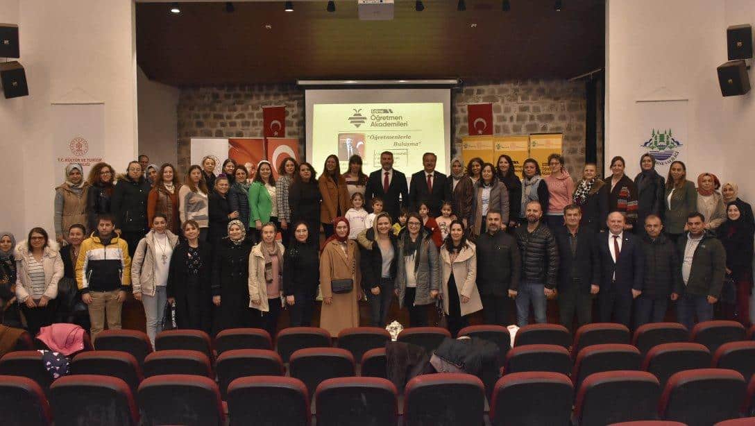 MEB Talim ve Terbiye Kurulu Başkanı Sayın Prof. Dr. Cihad Demirli, Edirne Öğretmen Akademileri Çerçevesinde Öğretmelerimiz ile Bir Araya Geldi.