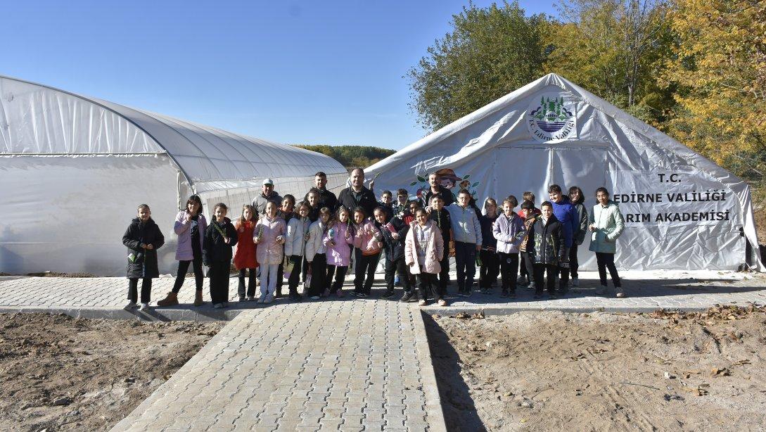 Edirne Valiliği Tarım Akademisi Öğrencilerimizi Misafir Ediyor. 