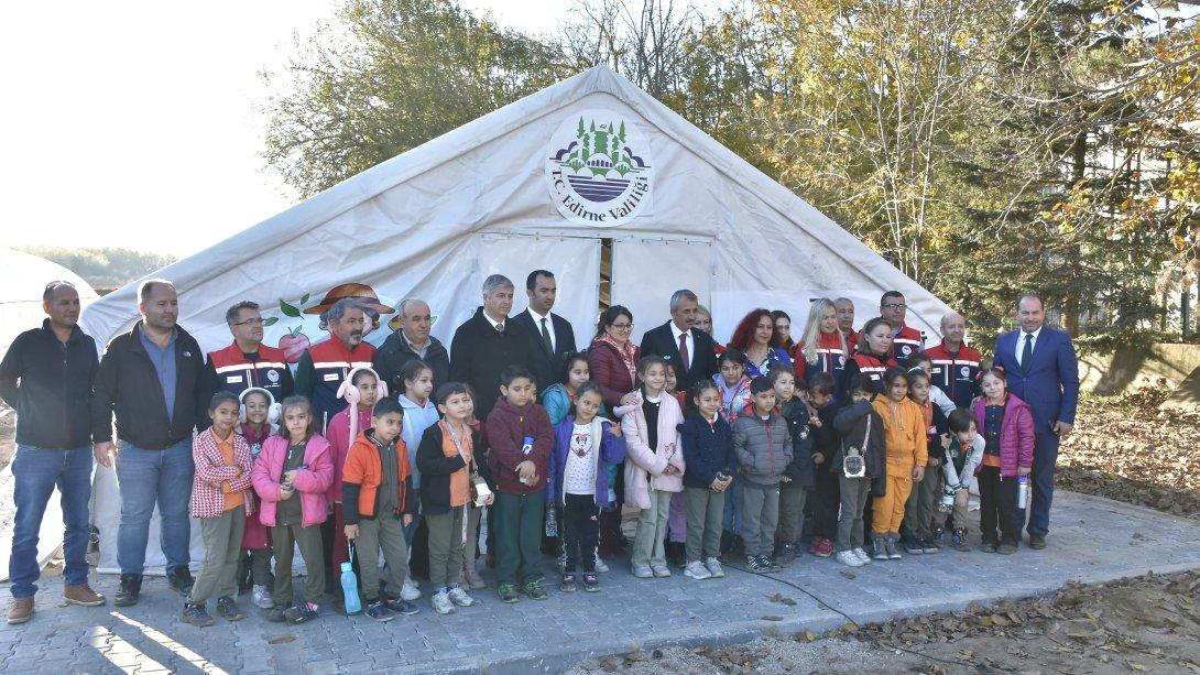 Edirne Valimiz Sayın Yunus Sezer, Tarım Akademisini Ziyaret Etti.