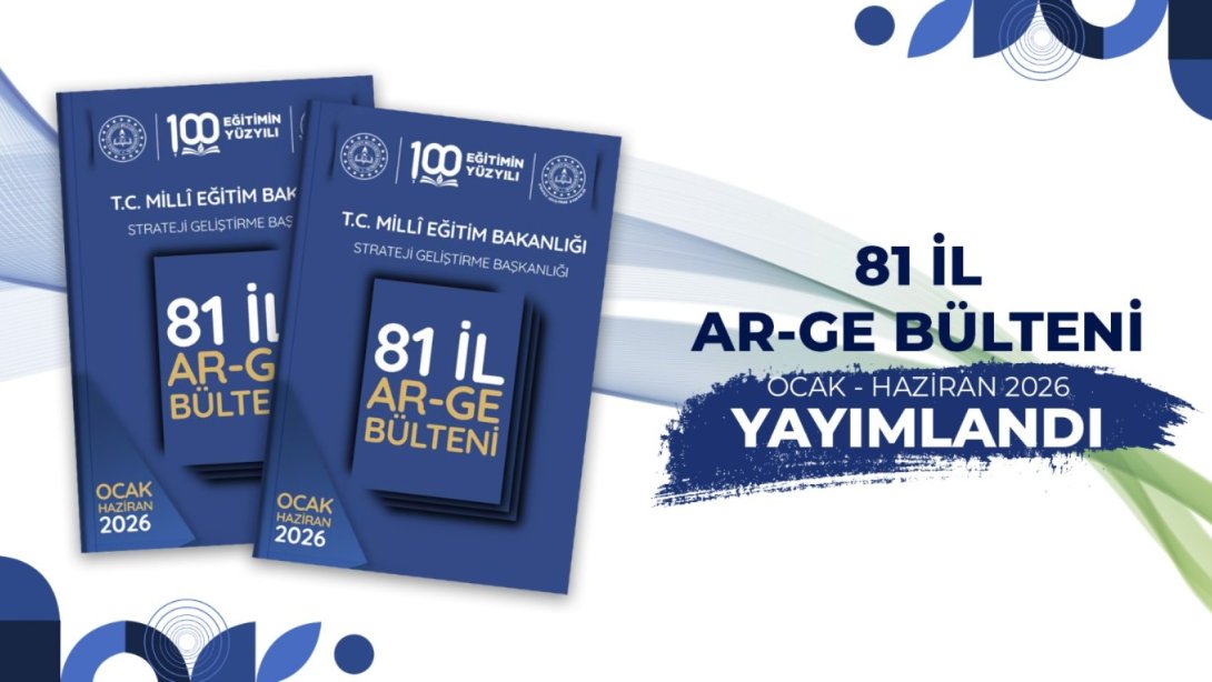 81 İLDEKİ AR-GE ÇALIŞMALARINDAN ÖRNEKLER, BÜLTENDE BULUŞTU