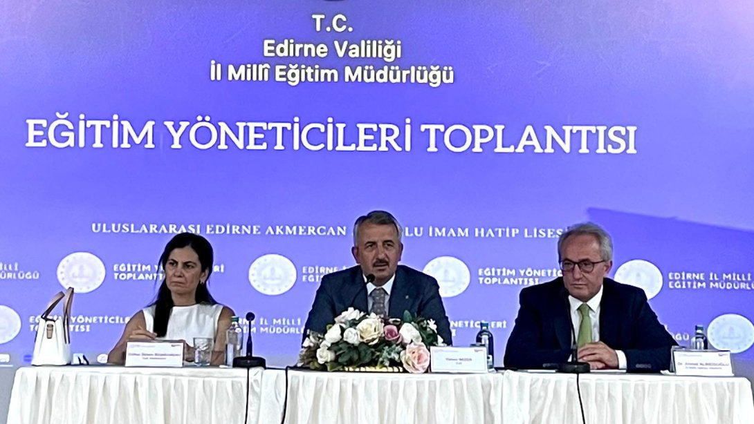 Eğitim Yöneticileri Toplantısı Gerçekleştirildi