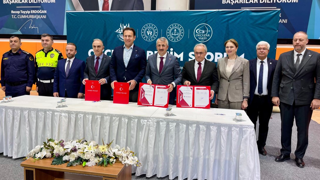 "Okçuluk Benim Sporum" projesi Eğitim İş Birliği Protokolü imzalandı