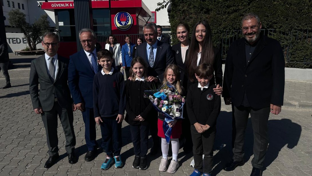 Valimiz Sayın Yunus Sezer'den Ted Koleji'ne Ziyaret
