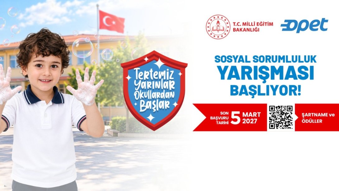 ÖĞRENCİLER, "TERTEMİZ YARINLAR" İÇİN SOSYAL SORUMLULUK KAMPANYASI DÜZENLEYECEK